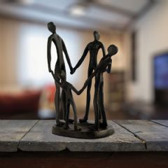 Europa Leisure Family Circle Elur Iron Figurine 19cm