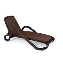Europa Leisure Alfa Sun Loungers - Coffee - Pack of Two