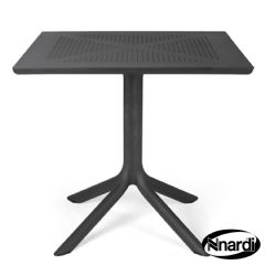 Europa Leisure Clip 80cm Dining Table - Anthracite