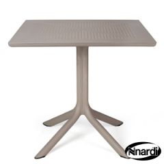 Europa Leisure Clip 80cm Dining Table - Turtle Dove