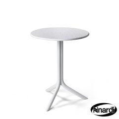 Europa Leisure Step 60.5cm Dining Table - White