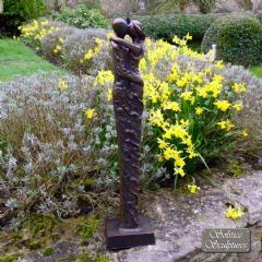 Europa Leisure Contemporary Twist Statue - Dark Verdigris