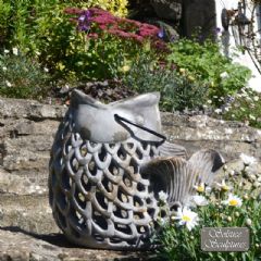 Europa Leisure Fish Lantern Garden Ornament