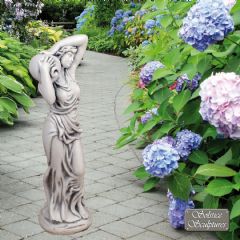 Europa Leisure Elizabeth Urn Girl Garden Ornament