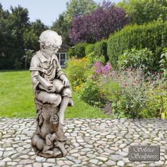Europa Leisure Matthew Reading Boy Statue