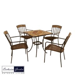 Europa Leisure Clandon 4 Seater Dining Set