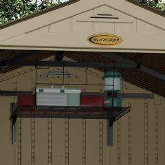 Suncast Metal Shelf Loft Kit