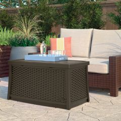 Suncast Coffee Table Storage Box