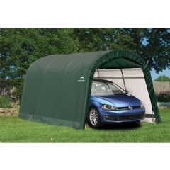 ShelterLogic Round Top Car Port - W10ft x D20ft