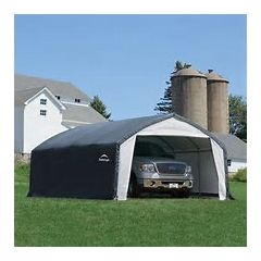 ShelterLogic Accelaframe Car Port - W12ft x D20ft