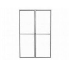 Palram SanRemo Greenhouse Door Screen Set - Grey
