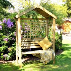 Forest Garden Palermo 2 Seater Arbour Bench
