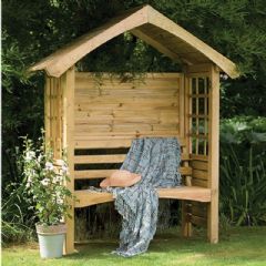 Forest Garden Cadiz 2 Seater Arbour Bench