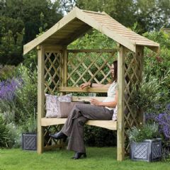 Forest Garden Sienna 2 Seater Arbour Bench