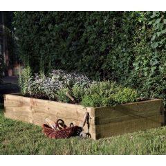 Forest Garden Caledonian Raised Bed - W180cm x D90cm