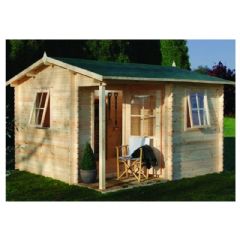 Forest Garden Malvern Log Cabin - W10ft x D10ft