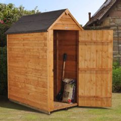 Forest Garden Overlap Dip Treated Shed - W5ft x D3ft