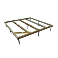 Forest Garden Shed Base - With Metal Spikes