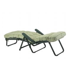 Greenfingers Deluxe Cotswold Sun Bed - Stripe