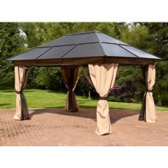 Glendale Polycarbonate Gazebo 4m x 3m
