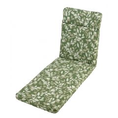 Cotswold Leaf Sun Lounger Cushion