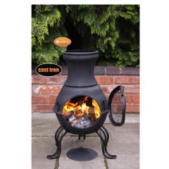 Gardeco Billie Small Cast Iron Chimineas