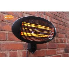 Gardeco Lectro Electric Wall Mounted 2000W Patio Heater