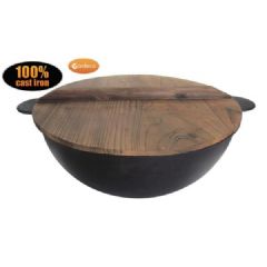 Gardeco Cast Iron Cauldron 43cm Diameter