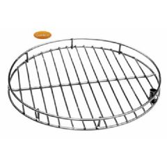 Gardeco Chromed Steel Edged Swivelling BBQ Grill - 28cm Diameter