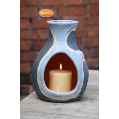 Gardeco Water Candle Chimenea & Vanilla Candle