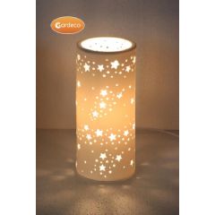 Gardeco Porcelain Table Lamp - Stars Large