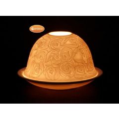 Gardeco Porcelain LED Tealight - Roses