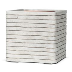 Capi Nature Square Row Planter Range - Ivory