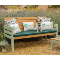 Norfolk Leisure Lifestyle Ltd Verdi 3 Seater Bench - Green