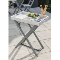 Norfolk Leisuer Grigio 60cm Butler Tray - Grey