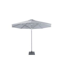 Norfolk Leisure Telescopic Parasol - 3.5m - Mouse Grey