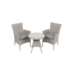Norfolk Leisure Lifestyle Ltd Burnham 2 Seater Bistro Set - Grey