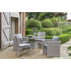 Norfolk Leisure Lifestyle Ltd Morston 4 Seater Dining Set - Grey
