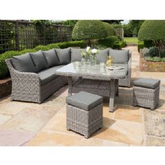 Norfolk Leisure Shelby 8 Seater Lounge Set - Grey