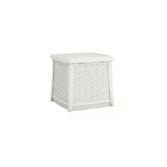 Suncast Deck Box 47cm Side Table - White