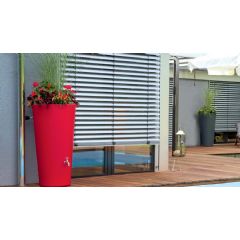 3P Technik Rainbowl Flower Water Butt - Chili - 150L