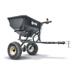 Handy Agri-Fab 85lb Tow Spreader with Pneumatic Tyres