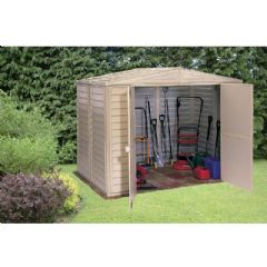 Duramax Duramate Shed - Inc. Foundation Kit and 2 Skylights - W8ft x D8ft