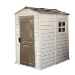 Duramax Woodside Shed - Integral Plastic Floor and Window - W4ft x D6ft