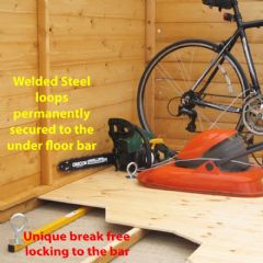 StoreMore Stronghold 500mm Under Floor Locking Kit