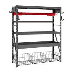 Store More Silver Vein Nevada Combo Shelving Unit