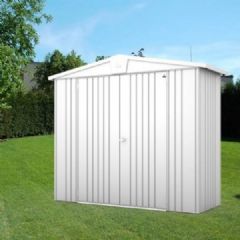 Biohort Europa 2A Shed - Silver - W7ft x D2.5ft