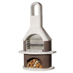 Buschbeck Stone BBQ Fireplace - Milano