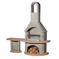 Buschbeck Stone BBQ Fireplace - Carmen Set