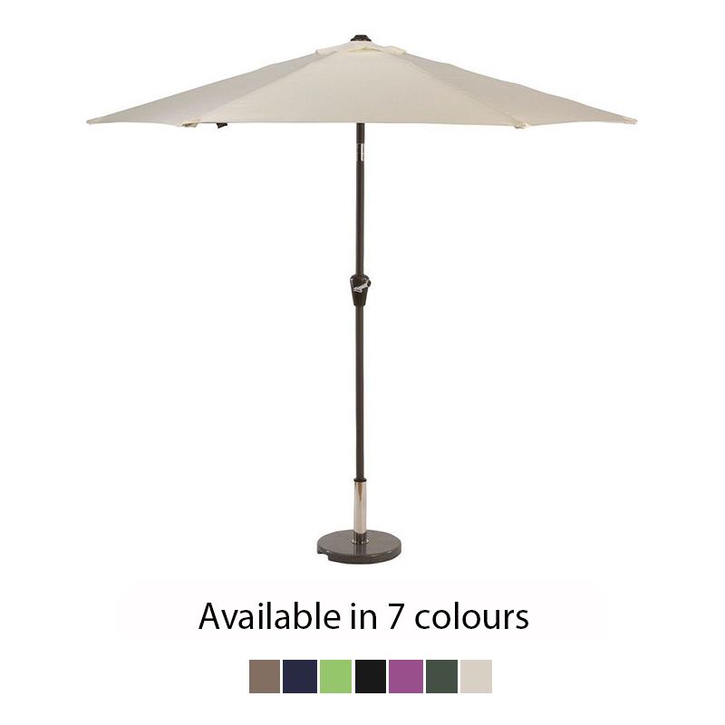 Sturdi Plus Aluminium Round Parasol - 3m
